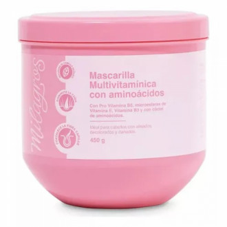 Mascarilla Capilar Multivitamínica Con Aminoácidos Milagros